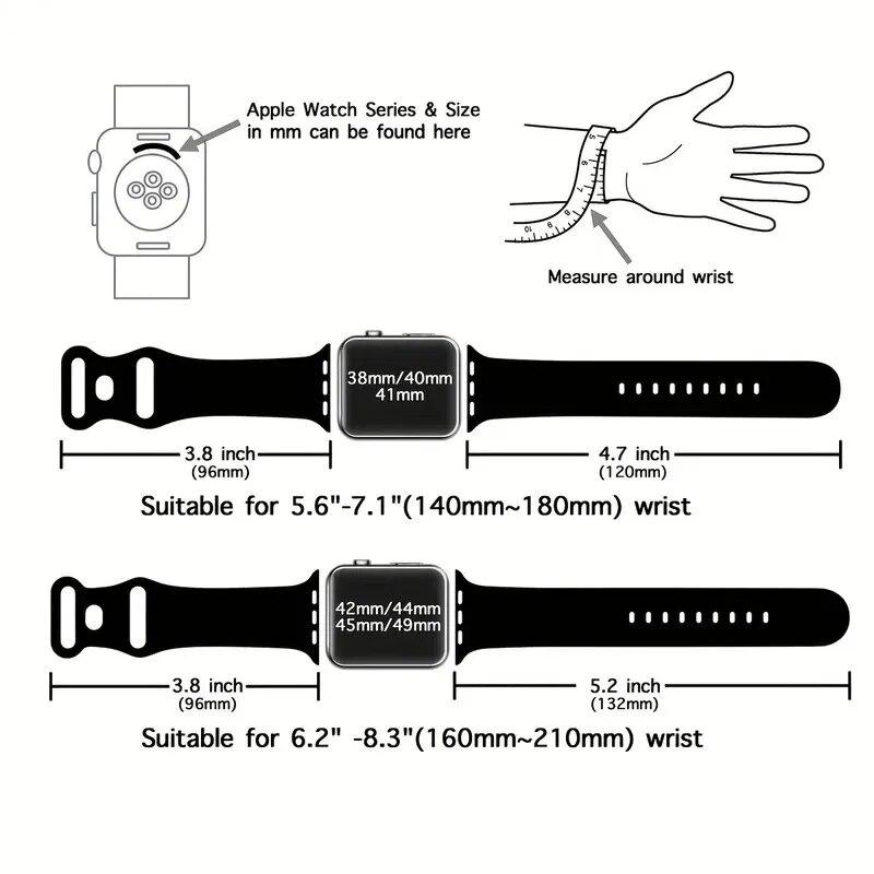 Ремешок для Apple Watch Band 45/44/42/41/40/49/40 мм гравированный браслет correa iwatch series ultra 2 9 7 se 3 6 8 5 4