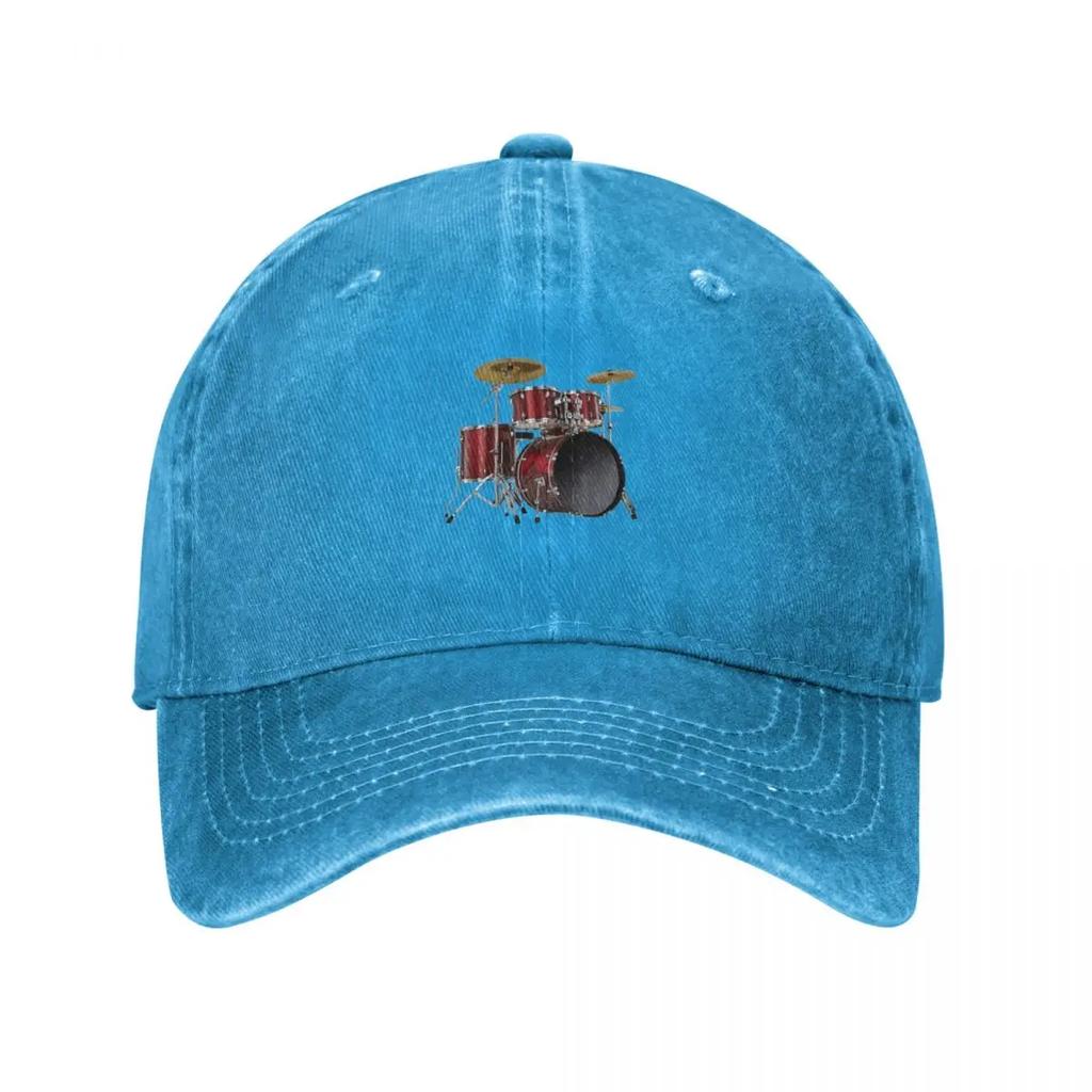 Drum Art Baseball Cap Dropshipping western Hat Ball Cap derby hat Caps For Unisex Womens