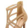 Bigtree European and American Roman Style Fine Heel 11cm Super High Heel Hollow Sexy Nightclub Sandals Summer High Heels