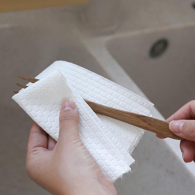 Одноразовые салфетки для уборки Многоразовые нетканые бытовые кухонные тряпки Антипригарные салфетки для мытья посуды Полотенца