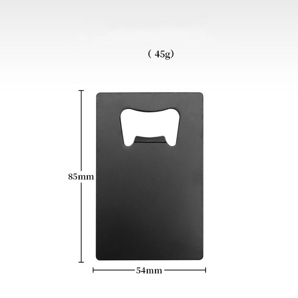85*54mm Bottle Opener Metal Wallet Bottle Opener High Quality Credit Card Bottle Tool
