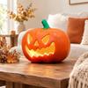 Тыква-светильник на Хэллоуин Оранжевый Светодиодный Декоративный ПВХ JackO'Lantern для