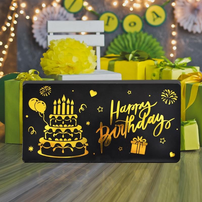 Efficient Surprise Money Envelope For Birthdays Christmas Celebration Gift Card Holders With Multiple Color Option