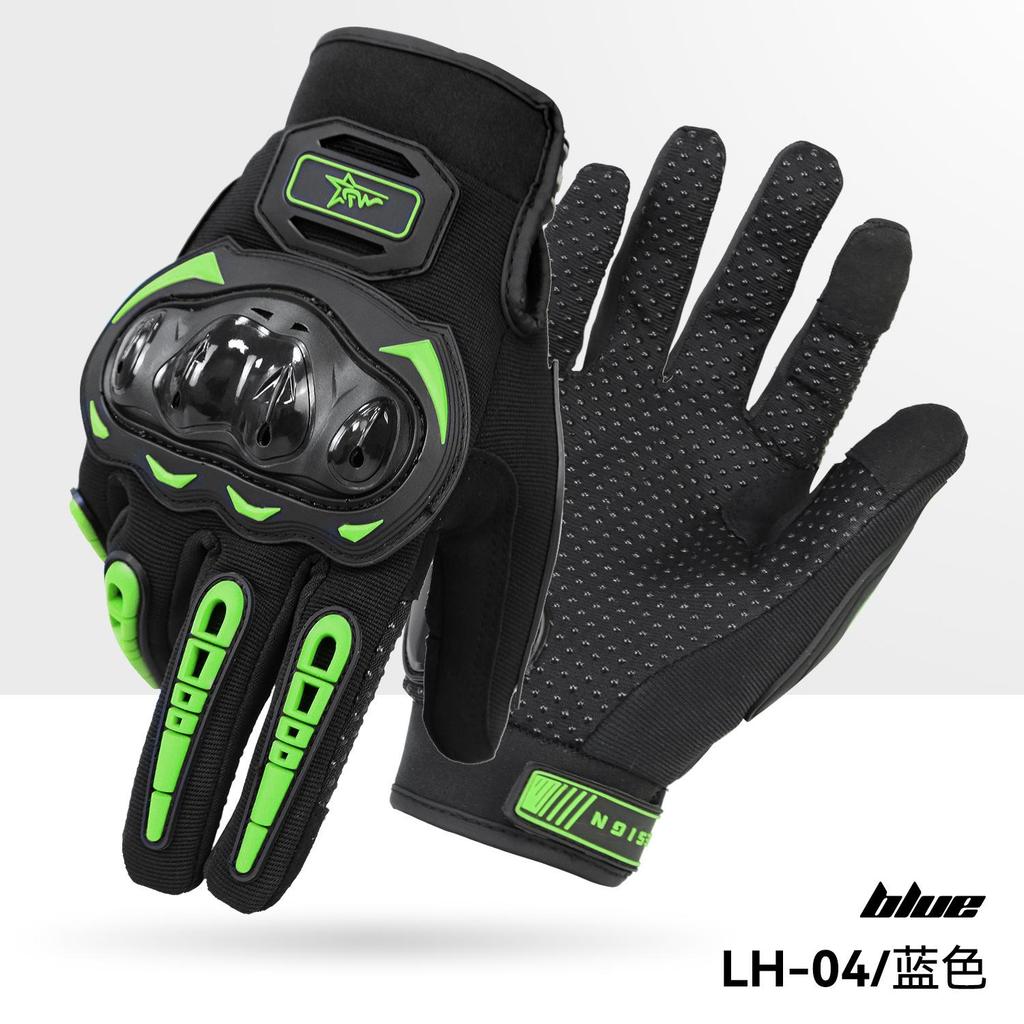 VEMAR Summer Motorcycle Gloves Men Black Full Finger Touchscreen Cycling ATV MTB Guantes Moto Luvas Bike Riding Glove Women Red