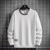 Мужские толстовки из хлопка, уличная одежда, большие размеры 6XL 7XL 8XL, большие размеры, с длинным рукавом, свободные свитера с круглым вырезом, осенняя мода, спортивная одежда