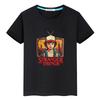Stranger Things Print 100%Cotton T Shirt for Kids Boy10year Anime Tees Y2k One Piece Kawaii Short Tops Tshirt Kids Clothes Girls