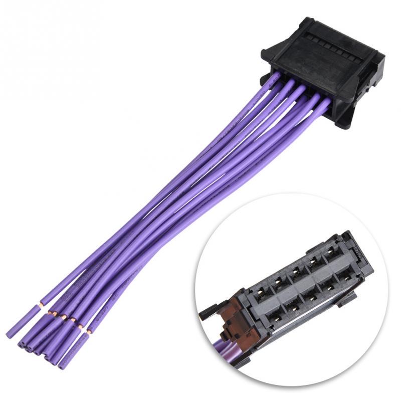 Blower Resistor Connector & Wiring Harness For 02-16 7701209803 7701060001