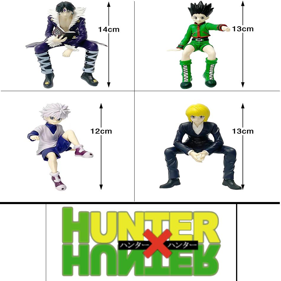 13 см Фигурка Аниме Hunter×Hunter Трупа Фантомов Хисока Фигурка Действия Стопор для Лапши Украшение Комнаты Стопор для Лапши Модель из ПВХ Игрушки