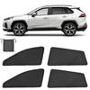 ZATOOTO Blackout Curtains for Toyota RAV4 Perfect for Car Easy Magnetic Complete Side Magnetic Privacy Storage Bag Set of 4 (50 Series), Camping,