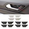 For Volkswagen VW ID.4 ID4  2022 2023 Car Interior Part Refit Inner Door Handle Bowl Cover Trim Sticker Anti