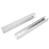 2pcs 17 Holes U Beam Aluminum Channels Robot Parts fit for Tetrixrobotics