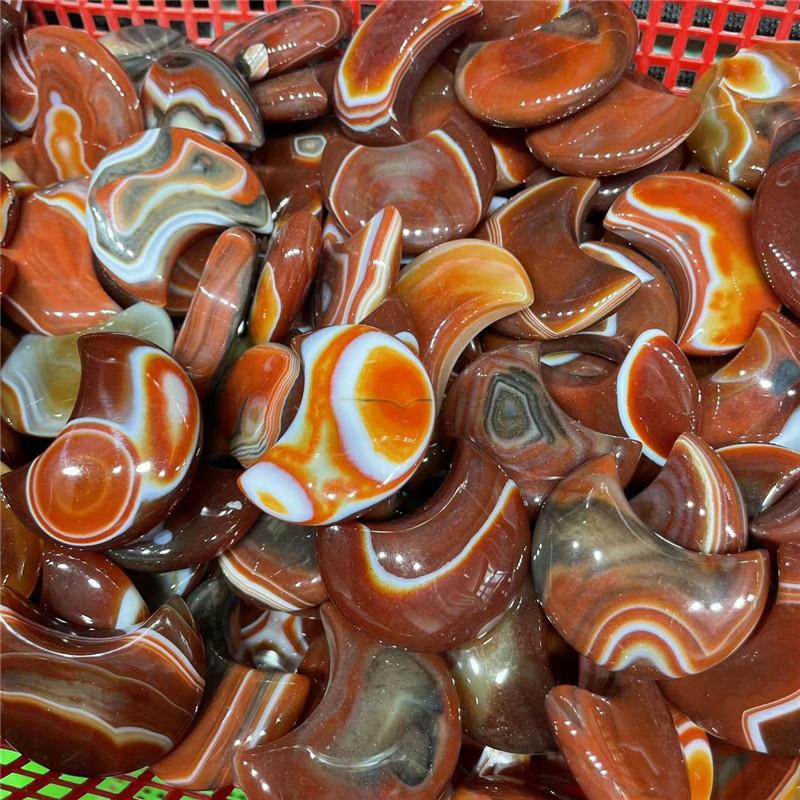 1 шт. Натуральный кристалл сердолика Красный агат Сердцевидное украшение любви Подарок Самоцвет Ремесла Лечение Энергия Палмстоун Сделай сам Домашний декор