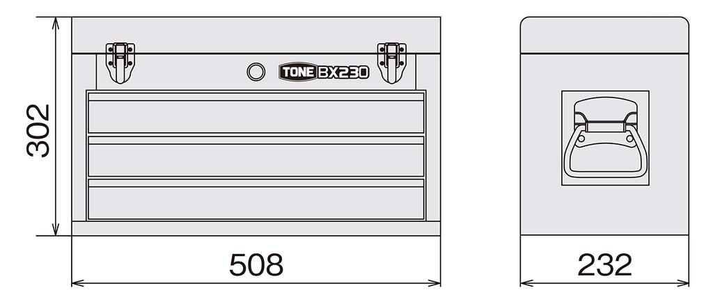 Набор инструментов TONE TSA352 Drive Red Содержимое 38 предметов 9,5 мм (3/8")