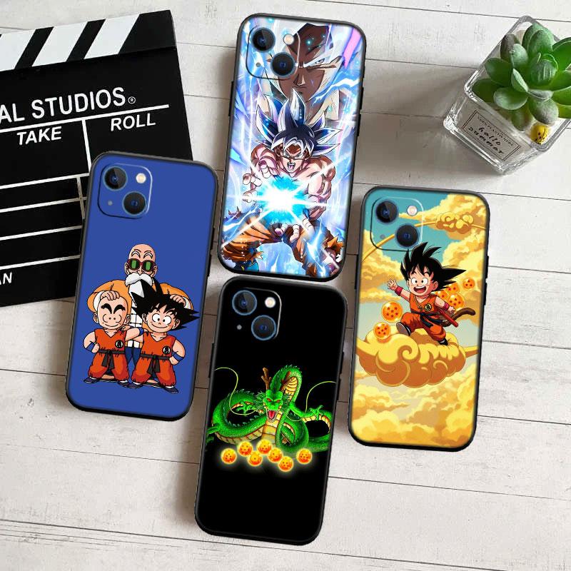 Anime Dragon Ball Goku New High-End Cover Phone Case for iPhone 16 15 14 13 Pro Max Plus Mini