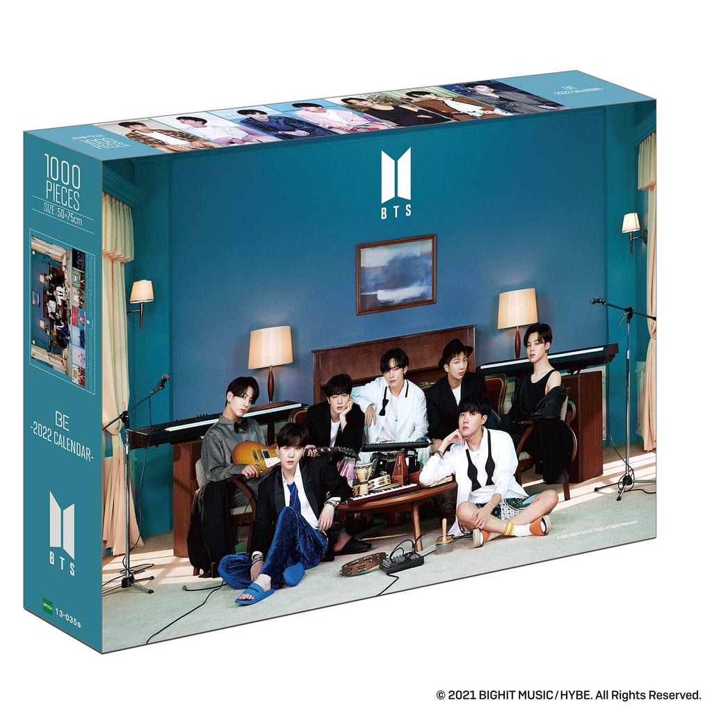 1000 Piece Jigsaw Puzzle BTS BE -2022 CALENDAR- (50x75cm)
