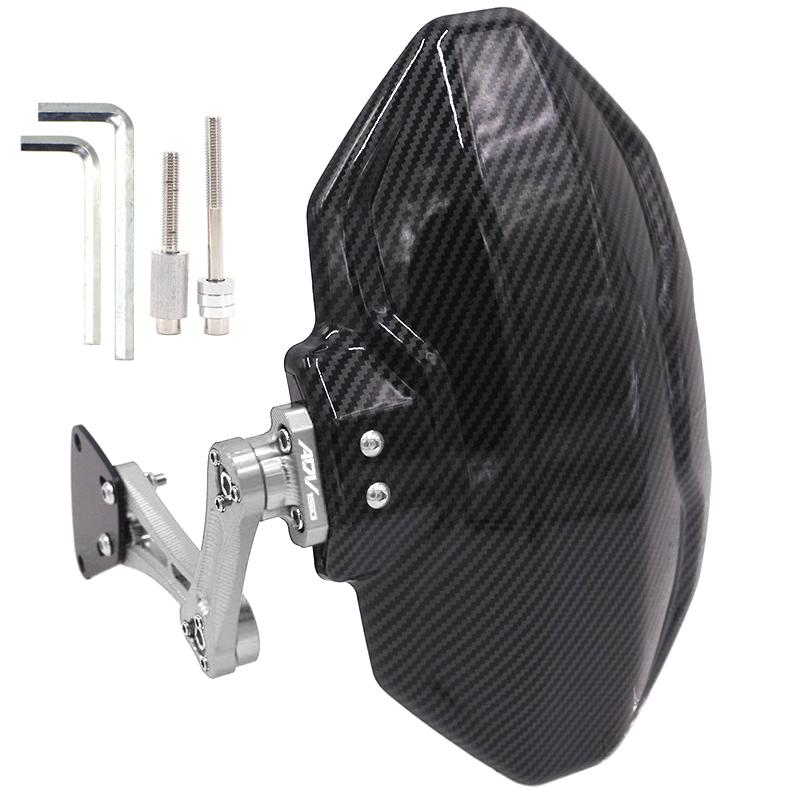 For Honda ADV160 ADV150 ADV 150 160 Motorcycle Rear Wheel Fender Mudguard Adventure Fender Forward Splash Guard  Acssories