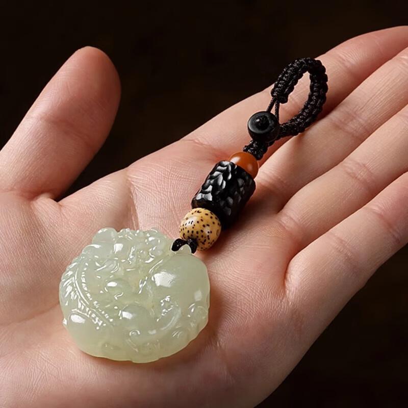 Брелок-подвеска на ключи от машины Leileidi Jade Pixiu