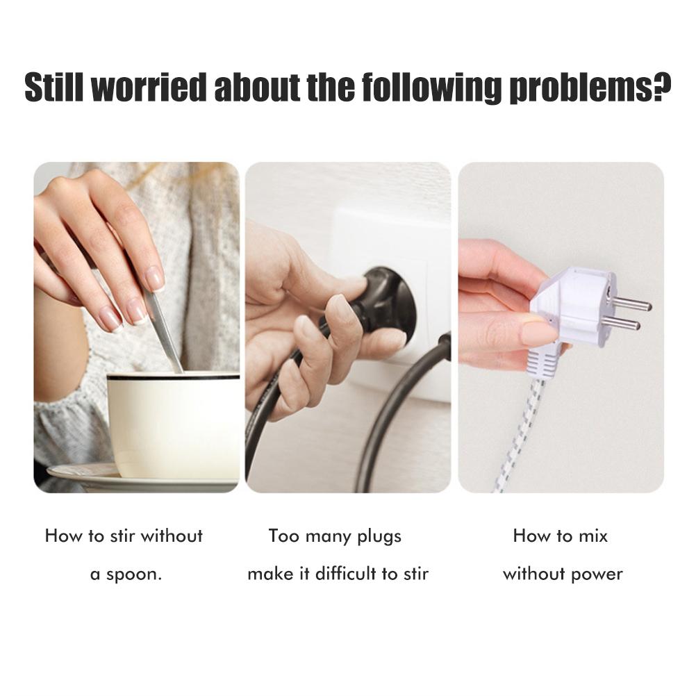 Автоматическая магнитная кружка для помешивания кофе, электрическая кружка для помешивания, для домашнего офиса, для путешествий, для смешивания горячего