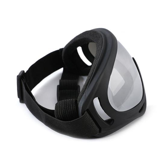 С регулируемыми ремнями, защита от ультрафиолета, ветрозащитные, противотуманные, пыленепроницаемые, солнцезащитные очки для собак, езда на открытом воздухе, вождение