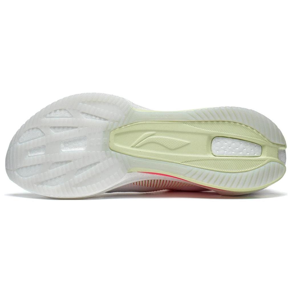 Li Ning Ultra Light 20 Casual Fabric Synthetic Leather Non-Slip Wear-Resistant Breathable Low-Top Running Shoes Women Sneaker White Blue Red ARBT002-7