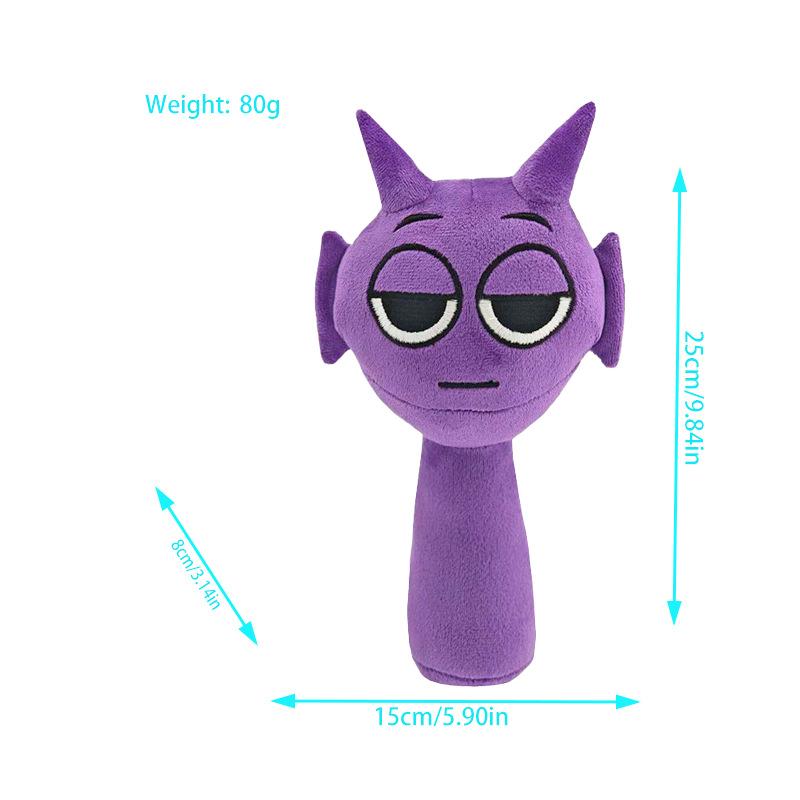 2025 Sprunki incredibox Мягкая игрушка Кукла из хлопковой плюшевой ткани для детей