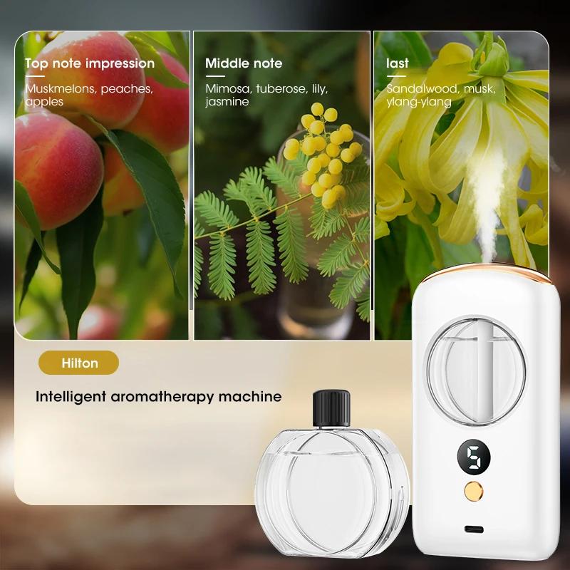 Desktop Diffuser Aromatherapy Machine USB Smart Air Purifier with Display Car Air Freshener Home Bathroom Deodorization