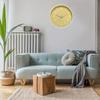 Wall Clock Fashion Creative Wall Clock Travel Time Accurate No Punching No Ticking  Wall Clock for Wall Decoration, Living Room