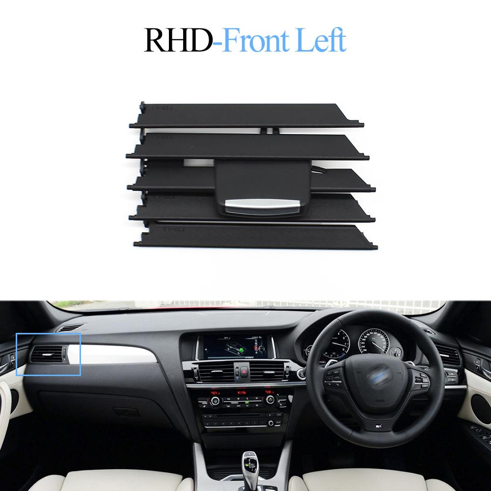 Front Middle Console AC Air Conditioner Vent Grille Slide Outlet Tab Clip Repair Kit Replacement For BMW X3 X4 F25 F26 2011-2018