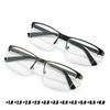 Finished Reading Glasses for Women Men Retro Business Half Frame Hyperopia Eyeglasses Classical Presbyopia Eyewear Diopter