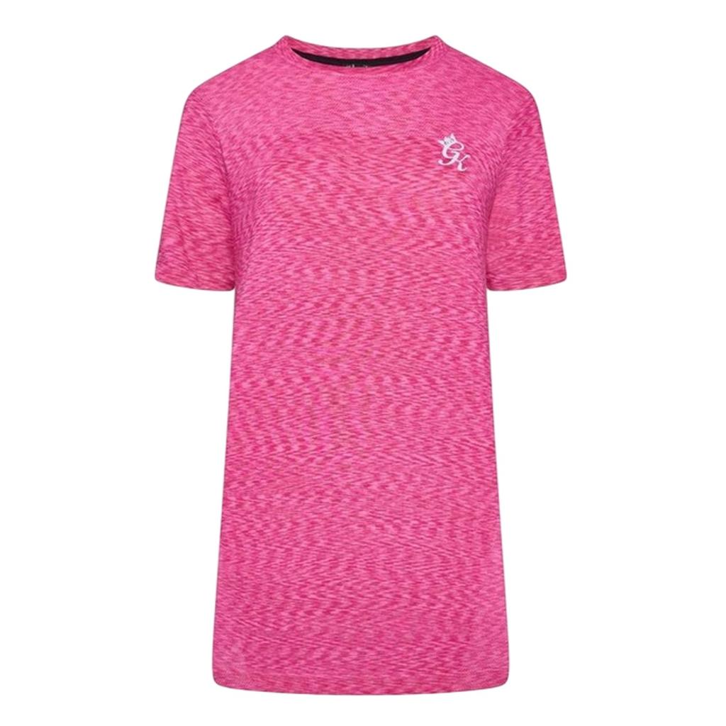 Gym King Mens Crew Neck Slim T-Shirt