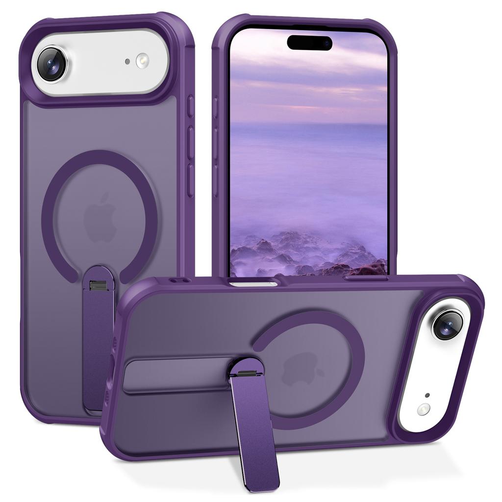 For iPhone Air Case Compatible with MagSafe Kickstand TPU+PC Drop Protection Phone Cover