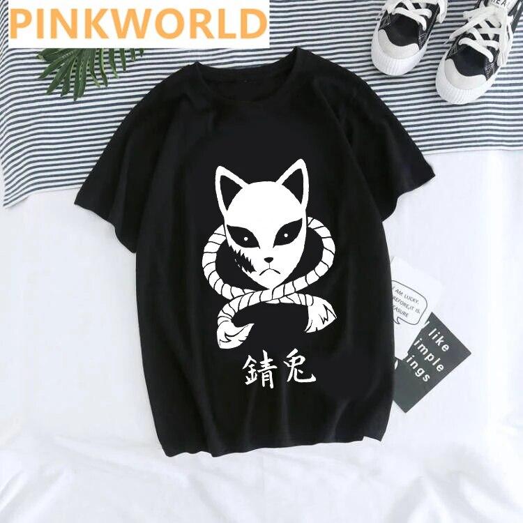 Japanese Anime Cartoon Funny Fashioin WoUnisex T-shirt Print Ladies T-shirt Casual Basis O-collar Black Shirt Short Sleeve Tshirt