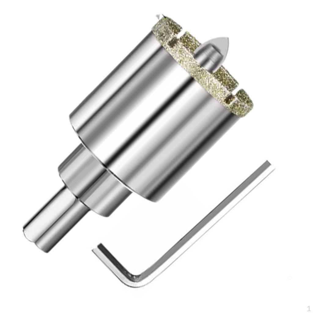 Brazed Diamond Hole Opener with Center Drill Bit ,Smooth Cutting, Tools, Sturdy, Glass