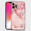 Розовый чехол для телефона с блестящим узором для Apple Iphone 14 13 12 11 Pro Max 13 12 Mini Xs Max Xr X 7 8 Plus 6 6s, силиконовый корпус