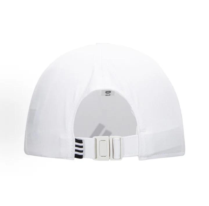 Adidas 3‑Stripes Printed Polyester Headwear, Adjustable Breathable UV‑Shield Hat for Training, Running & Street‑wear GM4511