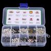 250Pcs 10 Types Light Touch Switch Car Keys Button Touch Microswitch Car Tactile Push Button Keypad Switch