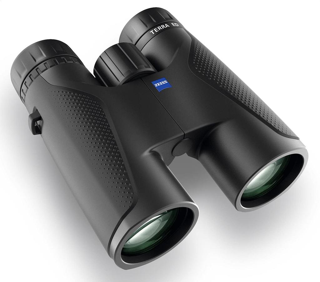 ZEISS Terra ED 8x42 Roof 8x 42mm ED Tough Fully 653856 Binoculars, Prism, Magnification, Aperture, Lens, & Lightweight, Waterproof, Black,