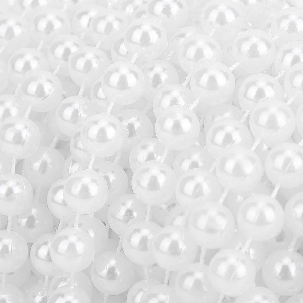 10mm Prl Bd String 20m ABS Faux Prl Bd Clothing Accessories for   Doors Decoration