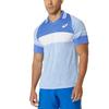 Футболка-поло Actibreeze с принтом логотипа Colorblock, мужские топы, синяя 2041A283-403