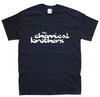 CHEMICAL BROTHERS Хлопковая футболка 100% Мужские футболки Топ размеры S M L XL XXL 3 4 XL Черный, Белый
