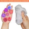 7 Cavity Chocolate Cake Baking Mold 3D Rose Peony Candle Soap Mold New Flower Silicone Molds