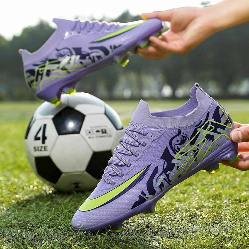 New Football Shoes Men's and Women's Youth World Cup Professional Competition Training Football Shoes Non-slip and Wear-resistant