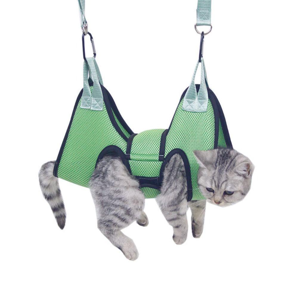 Anti Scratch Dog Grooming Hammock with Security Strap Cat Holder for Grooming  for Pet Cleaning