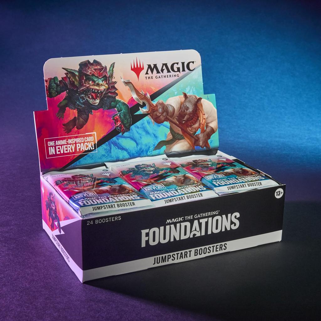 The Gathering Foundations Jump Start Бустер Английская версия 24 MTG Коллекционная карта Wizards of the Coast FDN D32310000 Magic (УПАКОВКИ КОРОБОК)