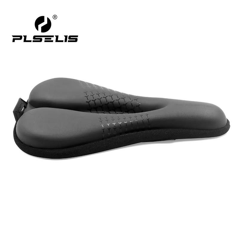 Silicone Bike Seat Cushion Cover Shock Absorbing Soft Bicycle Saddle Road Mountain Cycling
