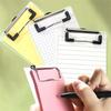 50sheets Folder Board Writing Pad Memo Pad Notebooks Clipboard Notepads Stationery