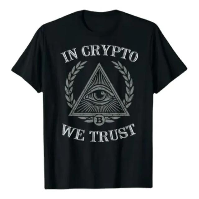 Camiseta Criptografica All Seeing Eye Bitcoin