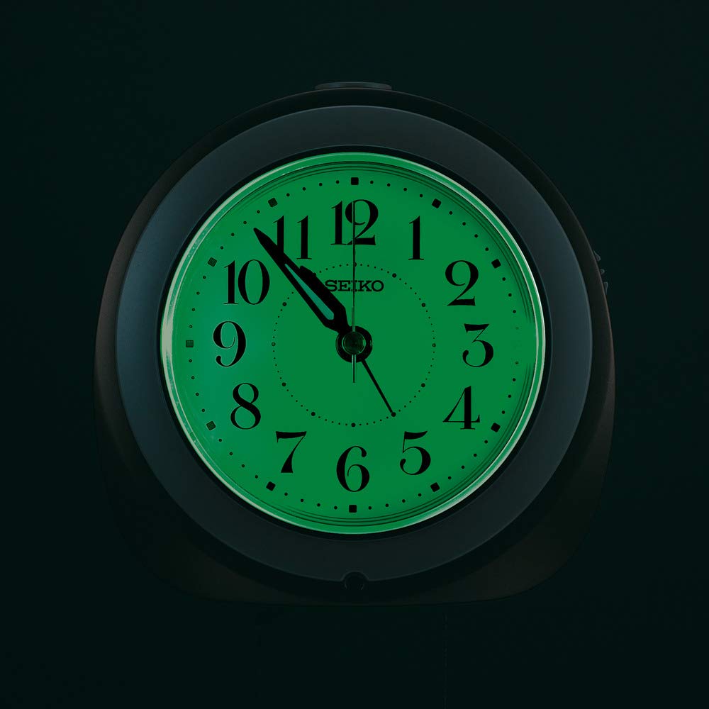 Seiko Часы-радиобудильник серый металлик 128 x 135 x 82 мм KR336N