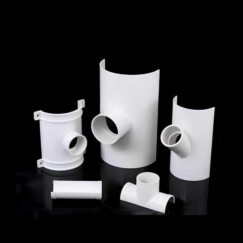 PVC Open Tee Pipe joint Repair Patch Drain Pipe Adapter Tube Connectors for Home Outdoor Industrial Plumbing Accessories