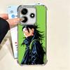 Аниме Гэто Сугуру JUJUSU Покрытие Чехол для телефона Для Xiaomi Poco X5 X6 X7 X8 Pro Max F8 Ultra F7 M8 M7 M5S Redmi 15C 15 14C 13C 13 X3
